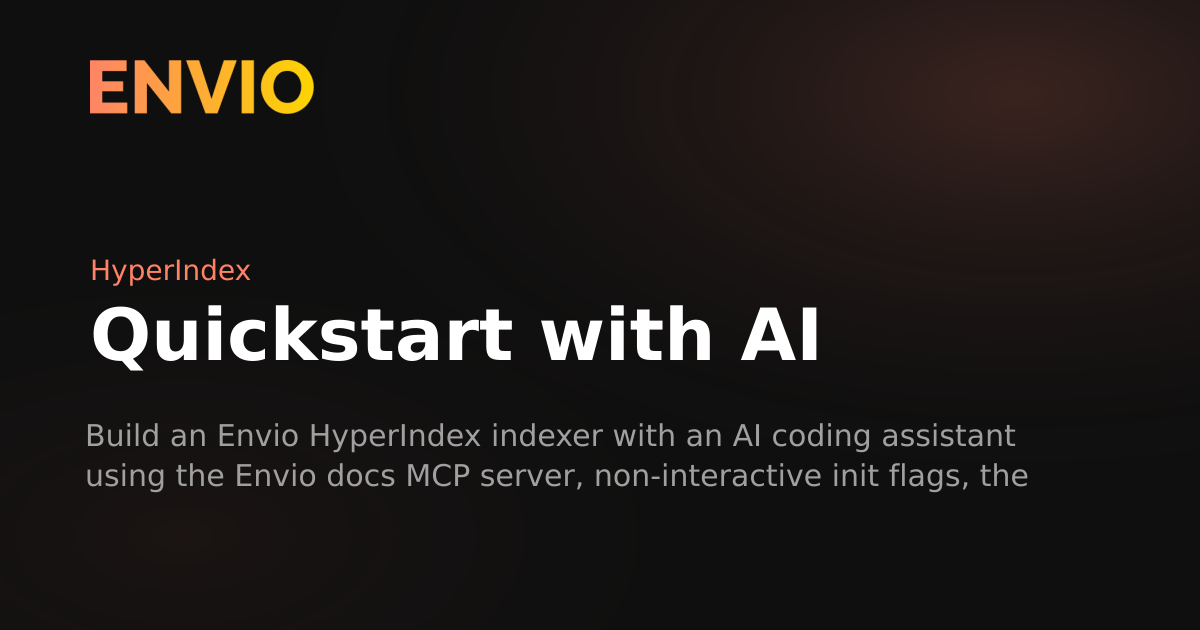 Quickstart with AI