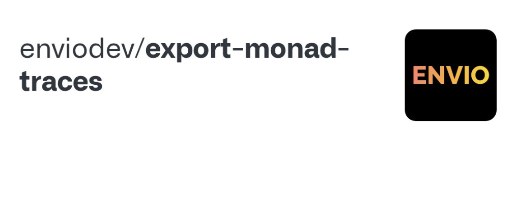 Monad Traces Live on HyperSync