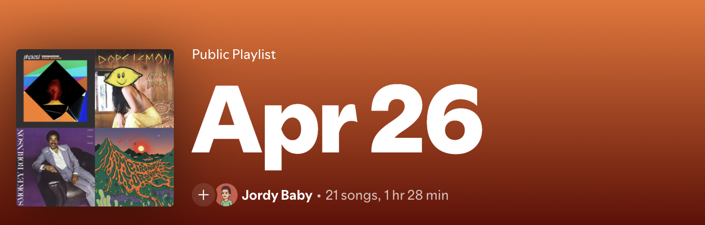 Playlist of the month